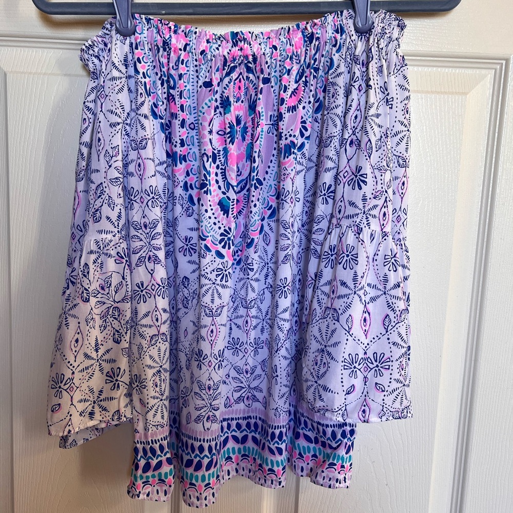 Lilly Pulitzer Nevie Off the Shoulder Top
